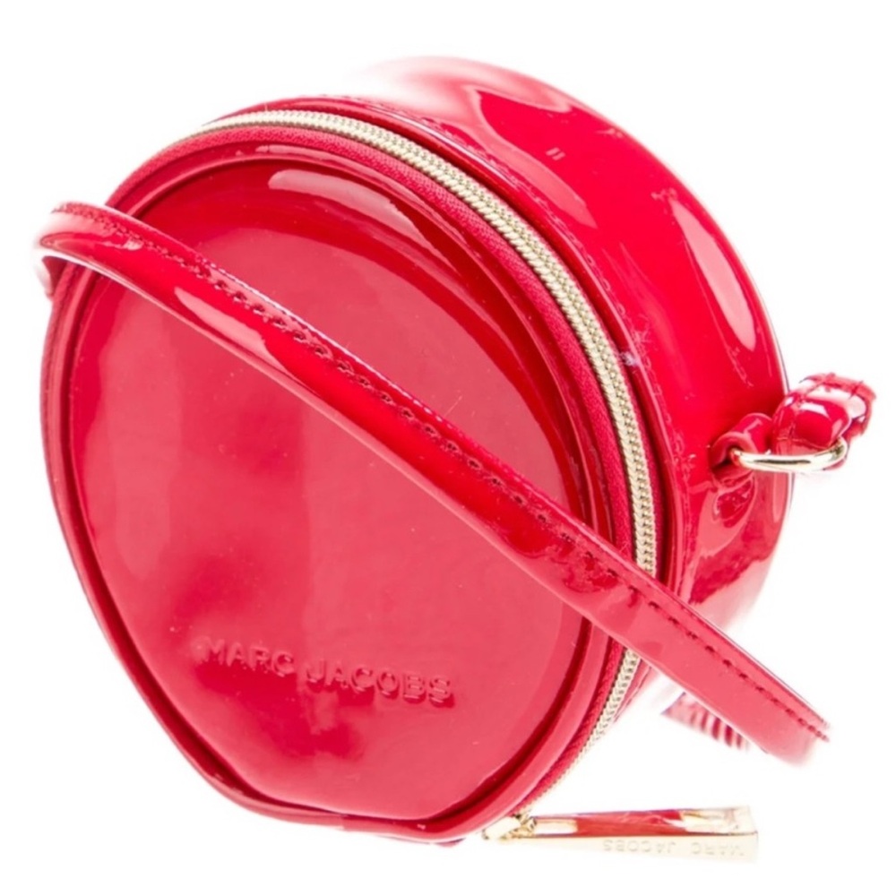 Marc Jacobs Red Round Crossbody Bag NEW